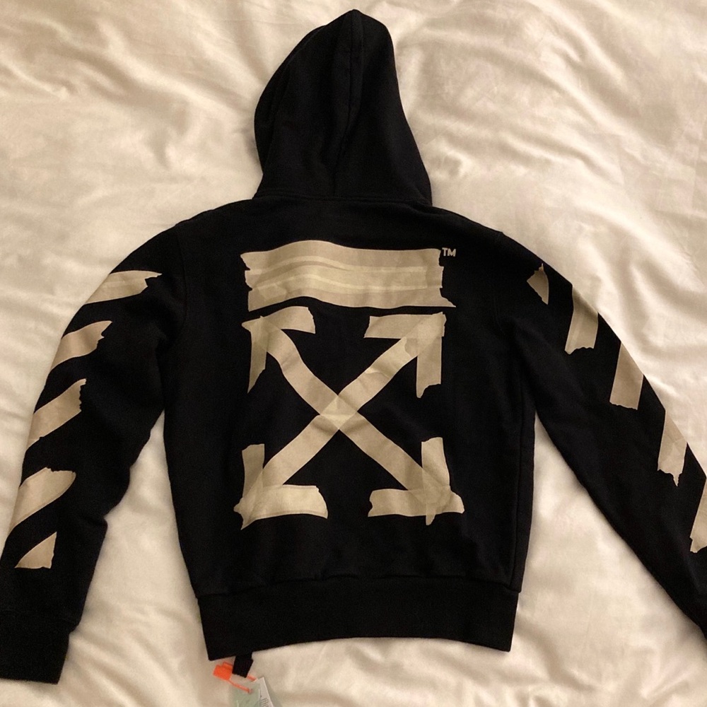 NEW WITH TAGS OFF-WHITE ZIP UP